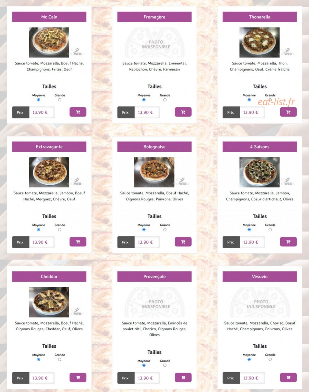 La petite Adresse — carte page 4
