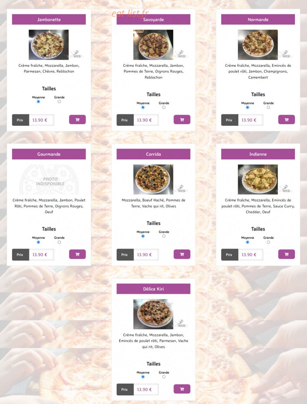 La petite Adresse — carte page 7