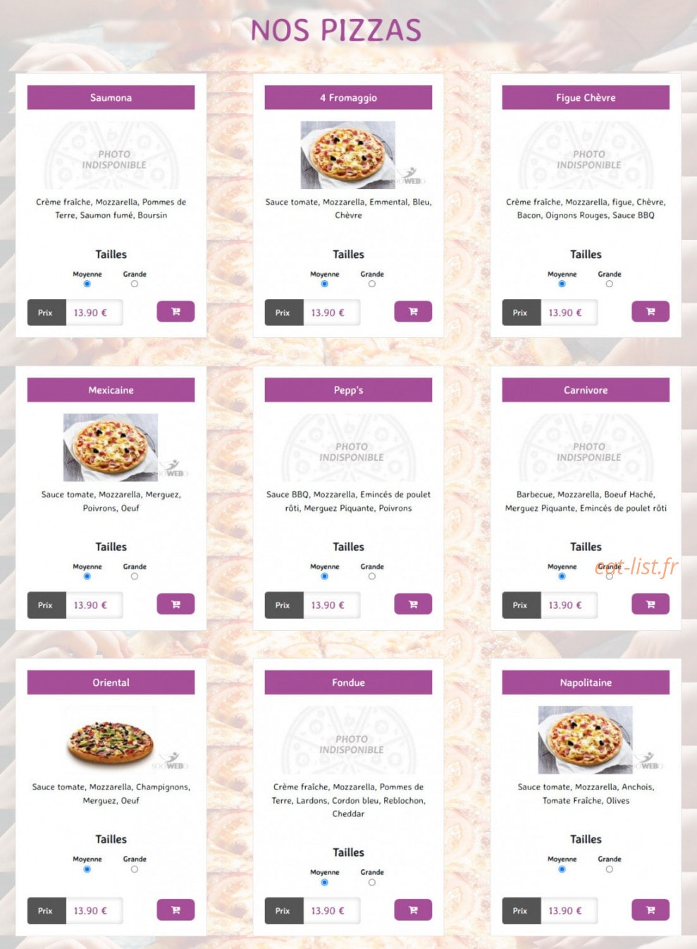 La petite Adresse — carte page 2