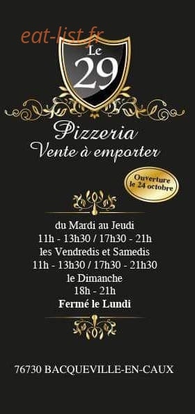 Le 29 — carte page 1