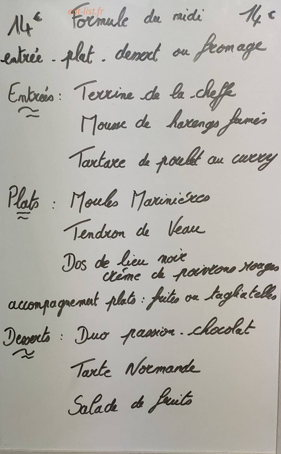 La Valé Normande — carte page 1