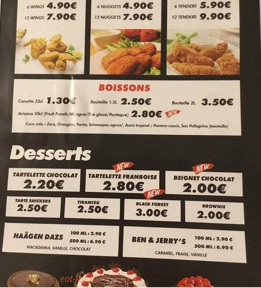 Délice Pizza — carte page 2