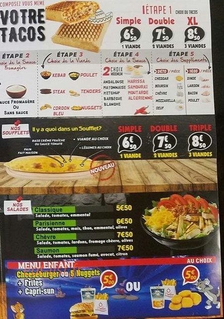 Ô délice — carte page 1