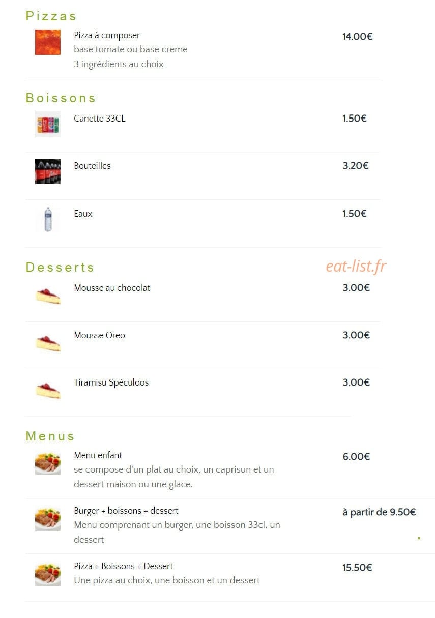 Pizza Fialho — carte page 5