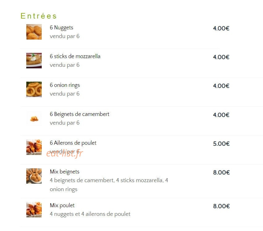 Pizza Fialho — carte page 1