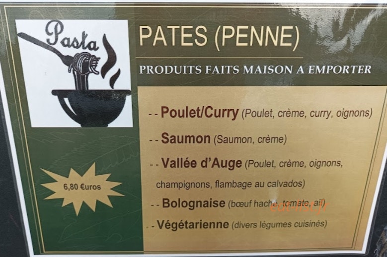 Aux Galets — carte page 5