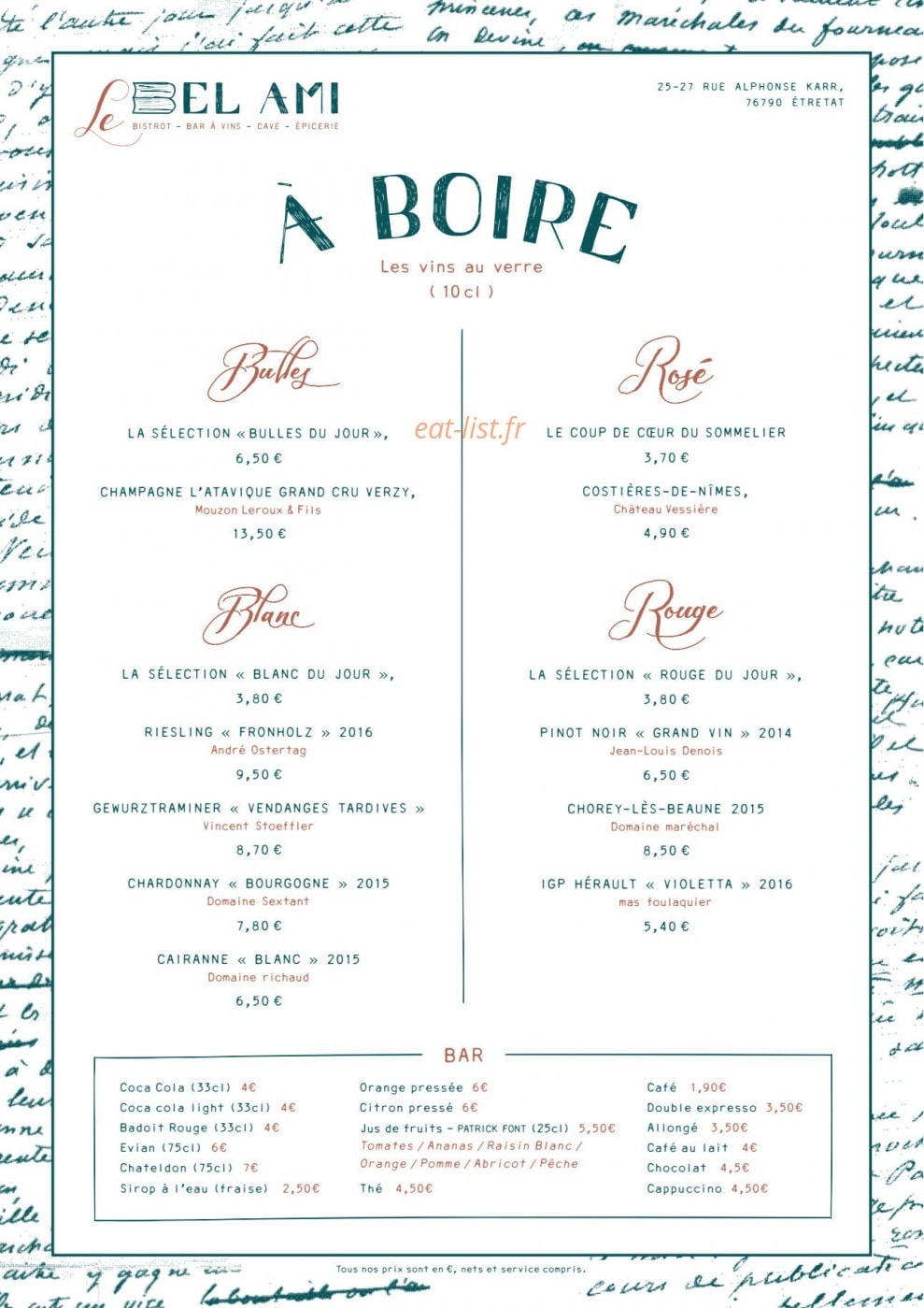 Le Bel Ami — carte page 2