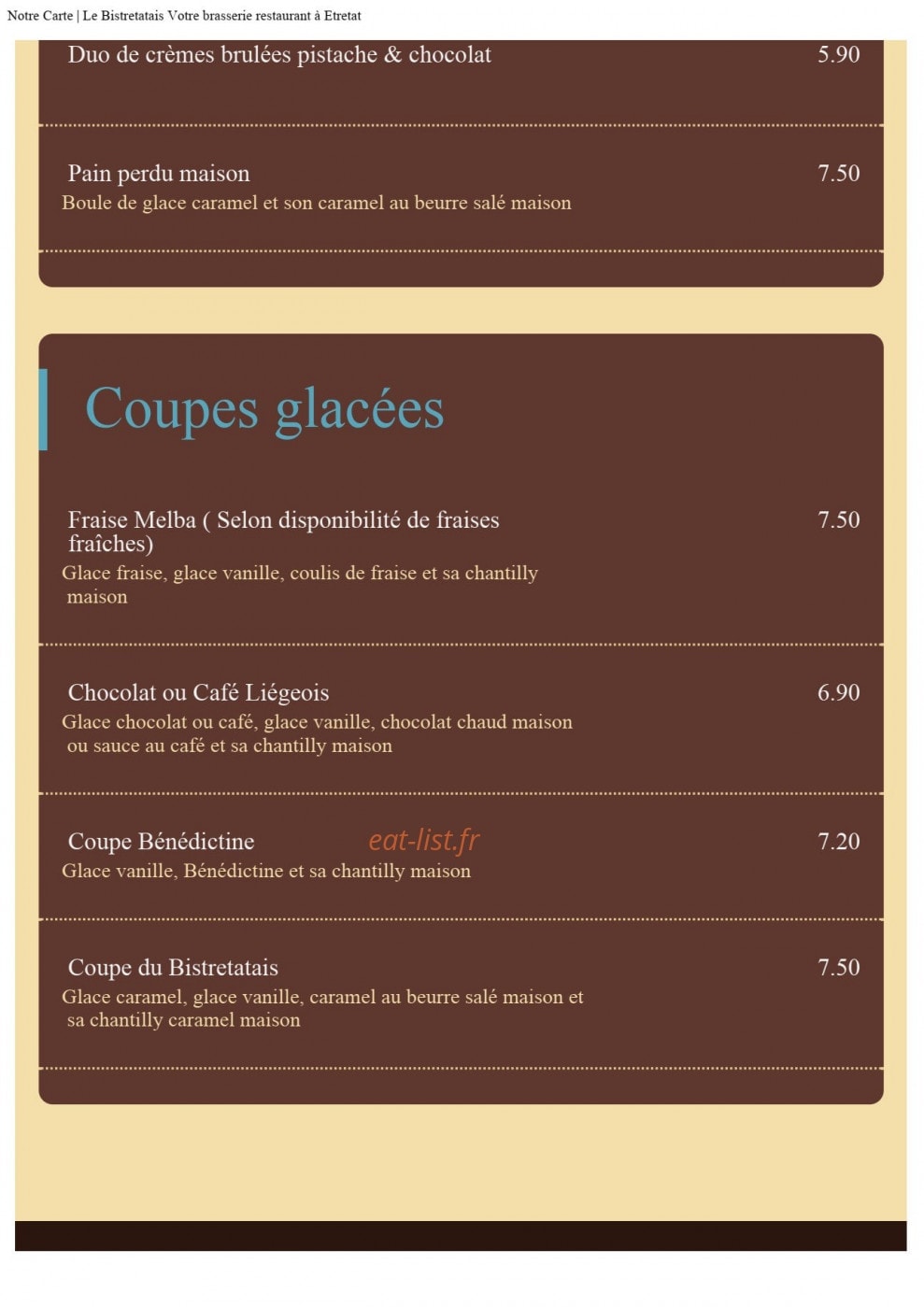 Le Bistretatais — carte page 8
