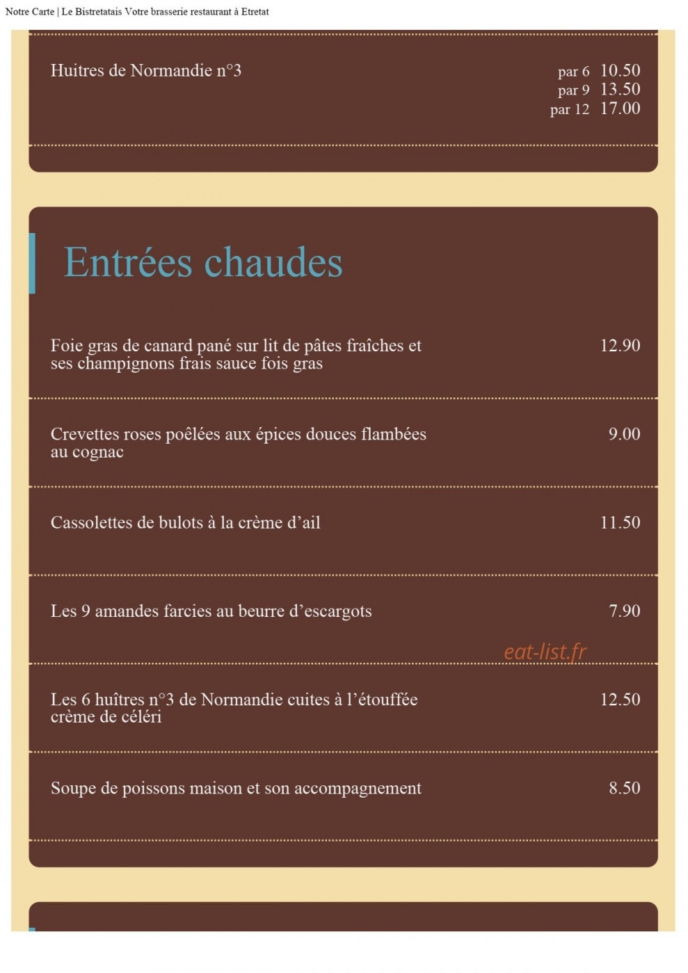 Le Bistretatais — carte page 2