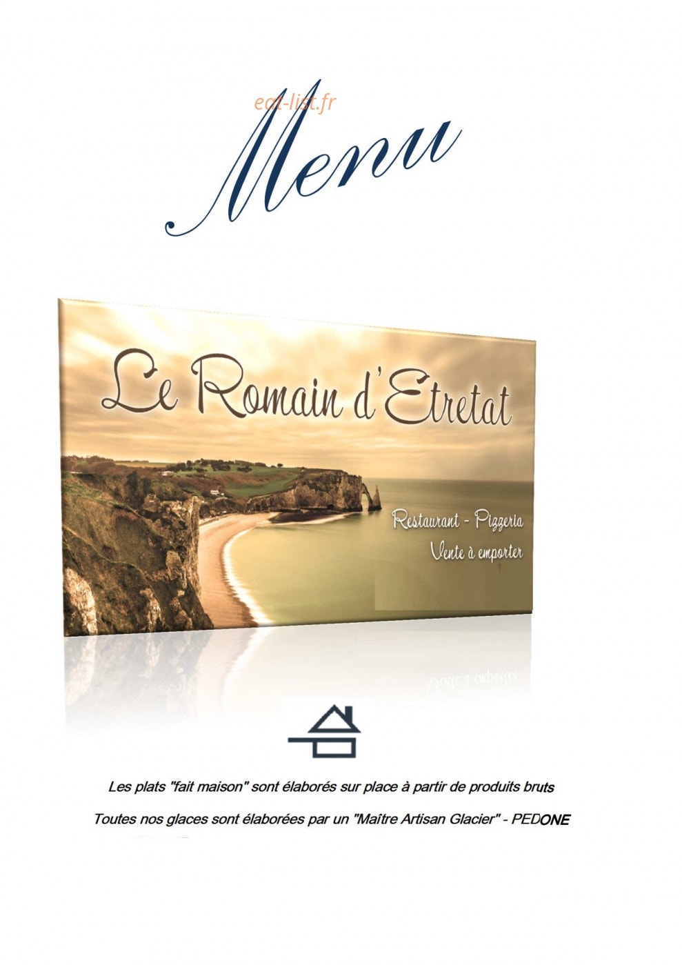 Le Romain — carte page 1