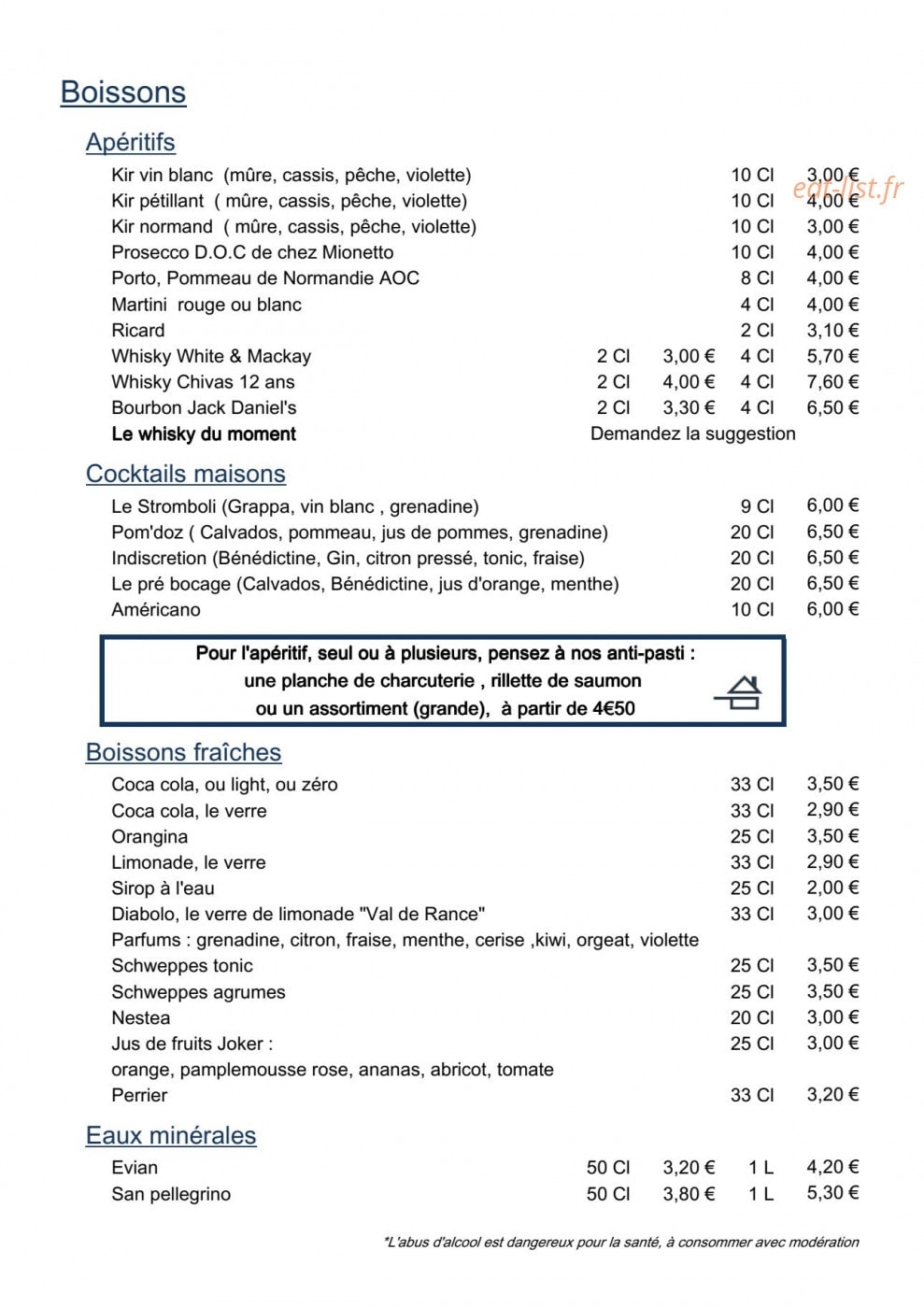 Le Romain — carte page 10