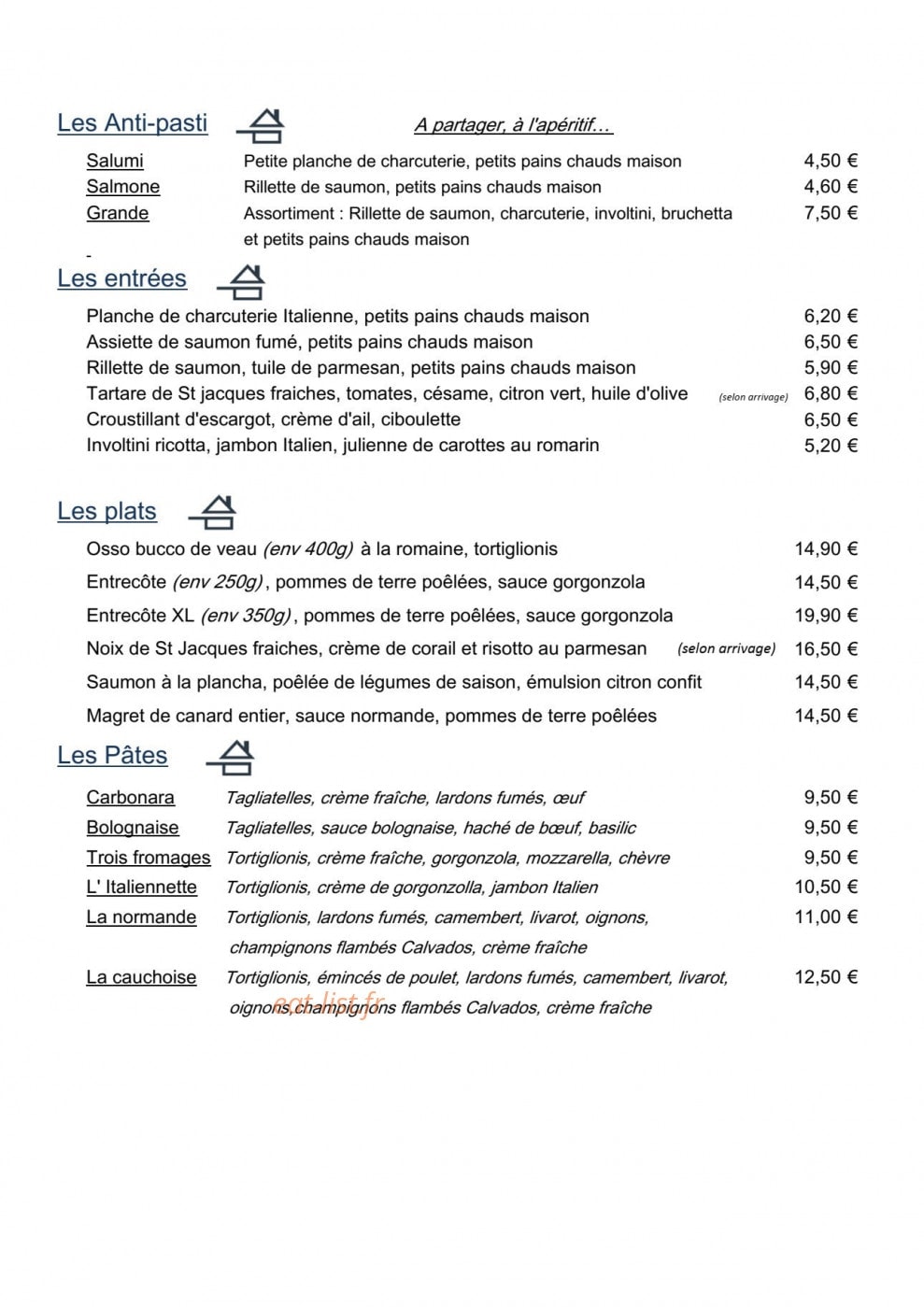Le Romain — carte page 2