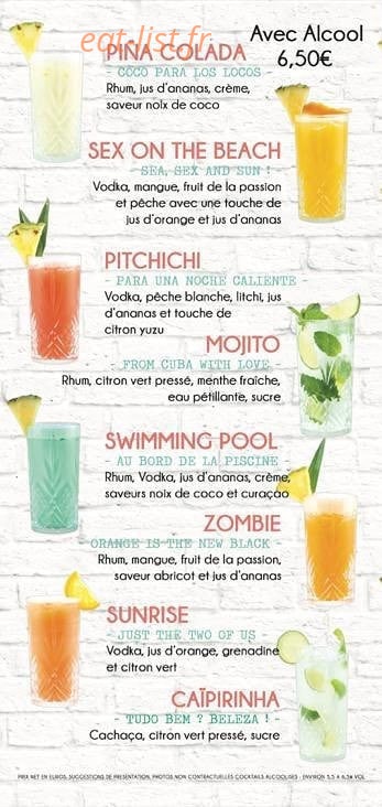 Au grand buffet — carte page 2