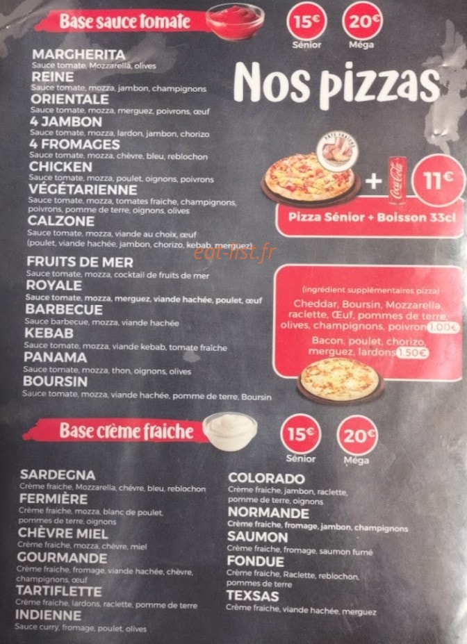 Bon'App — carte page 2