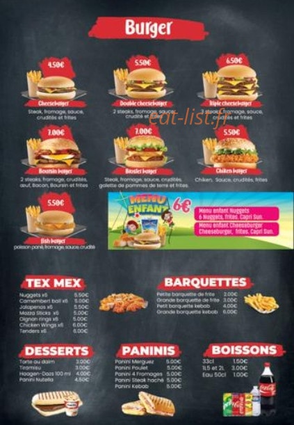 Bon'App — carte page 4