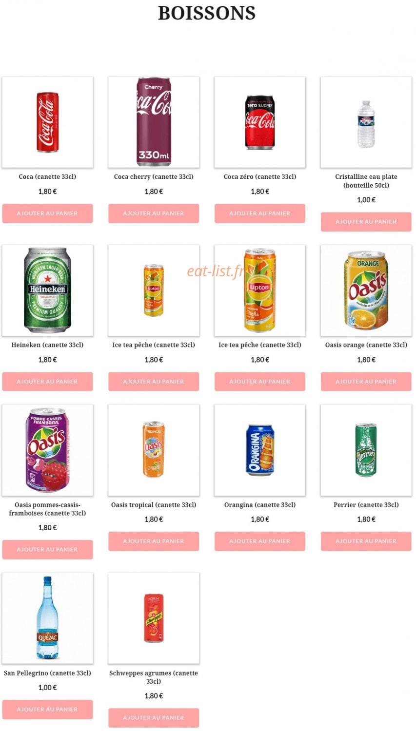 Comme chez mam's — carte page 4