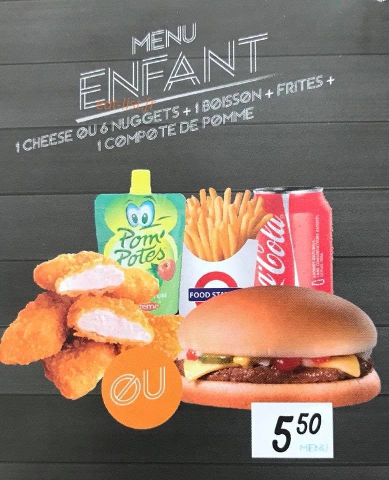Food Station — carte page 1