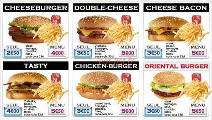 MaxFood — carte page 4