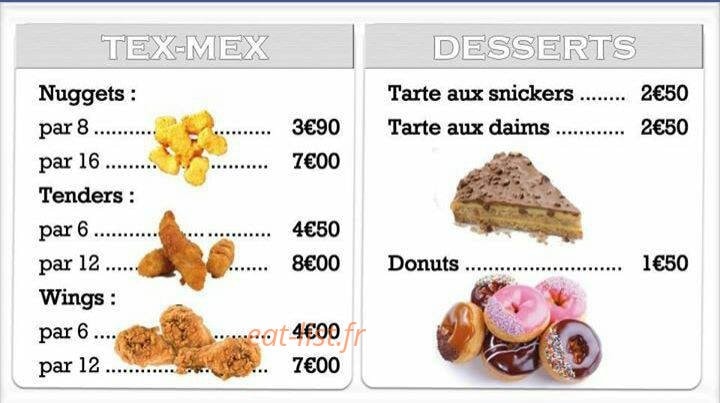 MaxFood — carte page 11
