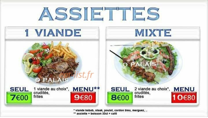MaxFood — carte page 9