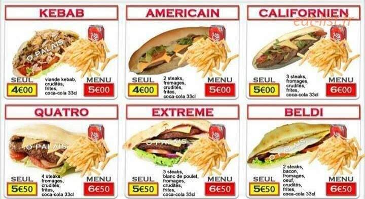 MaxFood — carte page 2