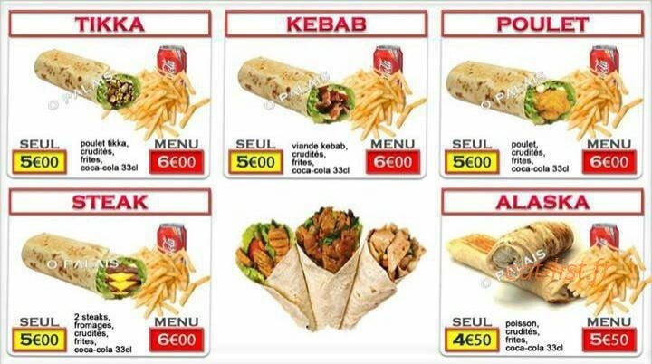 MaxFood — carte page 3