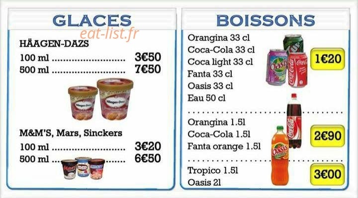 MaxFood — carte page 12