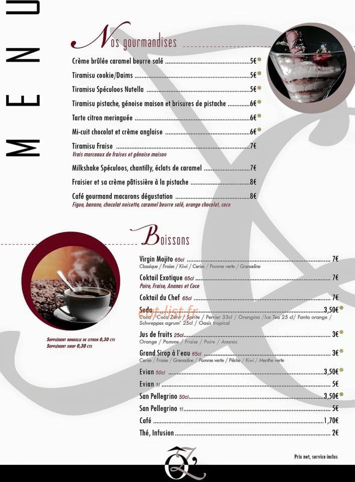 Ô'Zenith — carte page 3