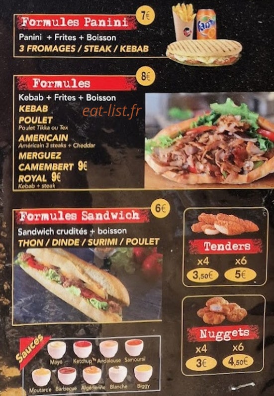Zi Food — carte page 4