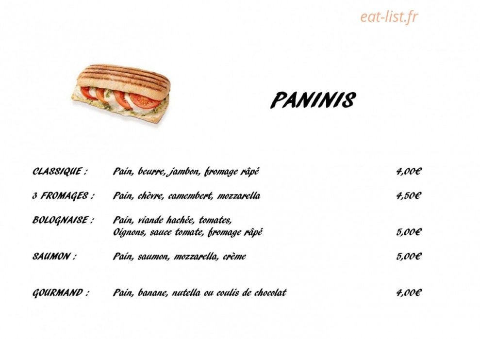 La Cabine — carte page 4