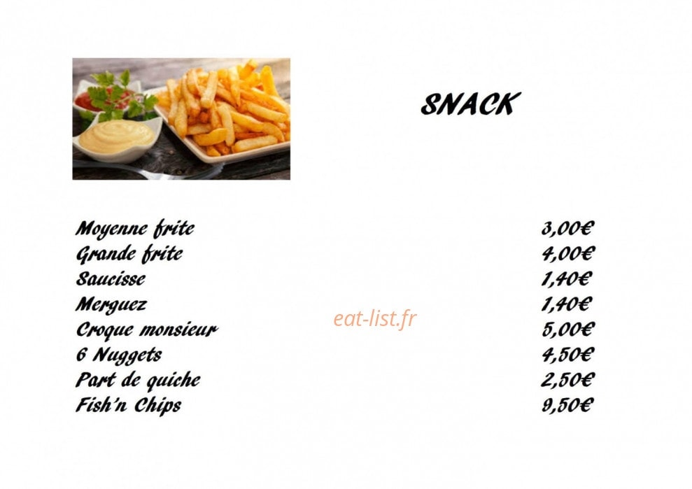 La Cabine — carte page 6
