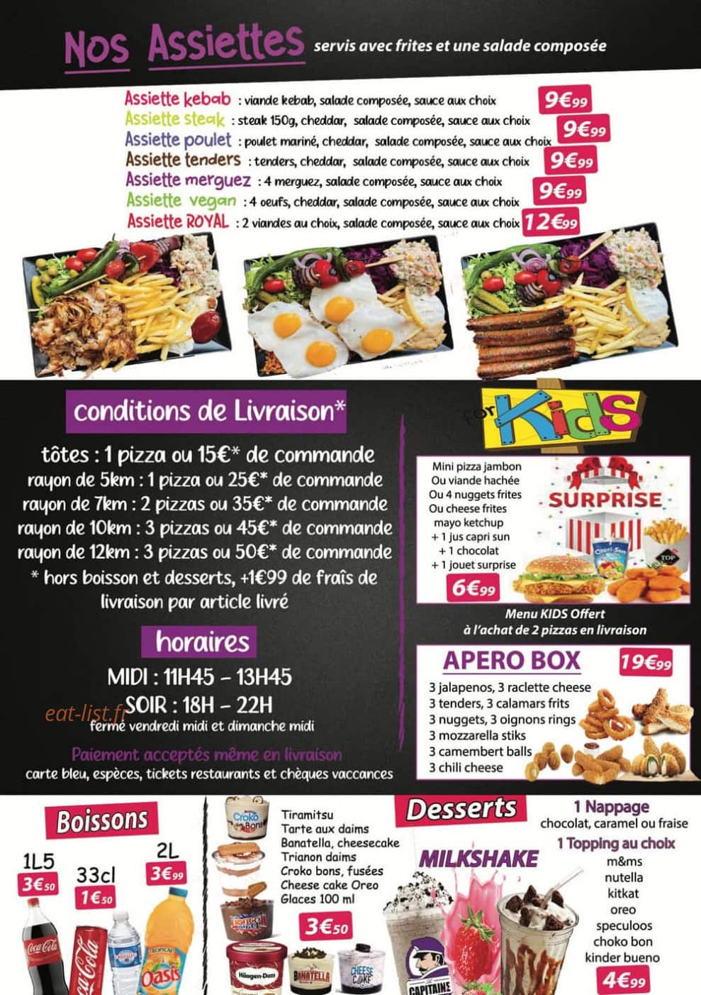 Le Capitaine — carte page 6