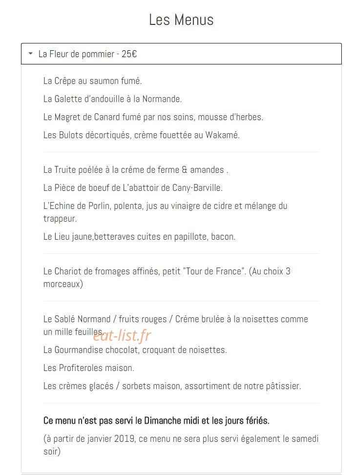 La Mère Duval — carte page 6