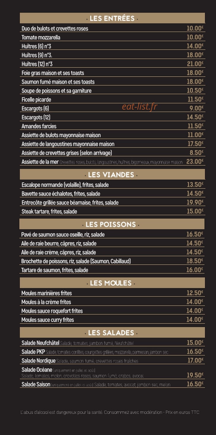 Pour Koi Pas — carte page 1