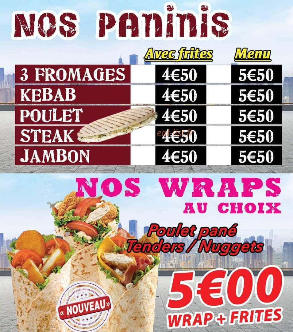 Crok’Pizza — carte page 7