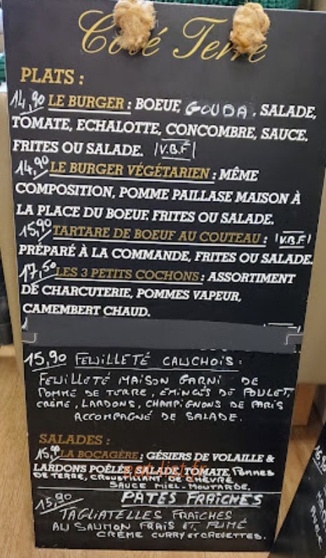 Le Bristol — carte page 1