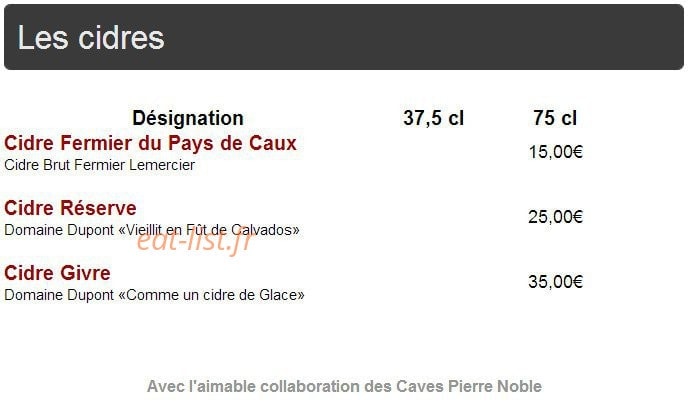 Les Galets — carte page 11