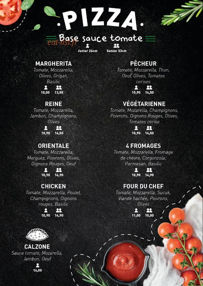 Four Du Chef — carte page 3