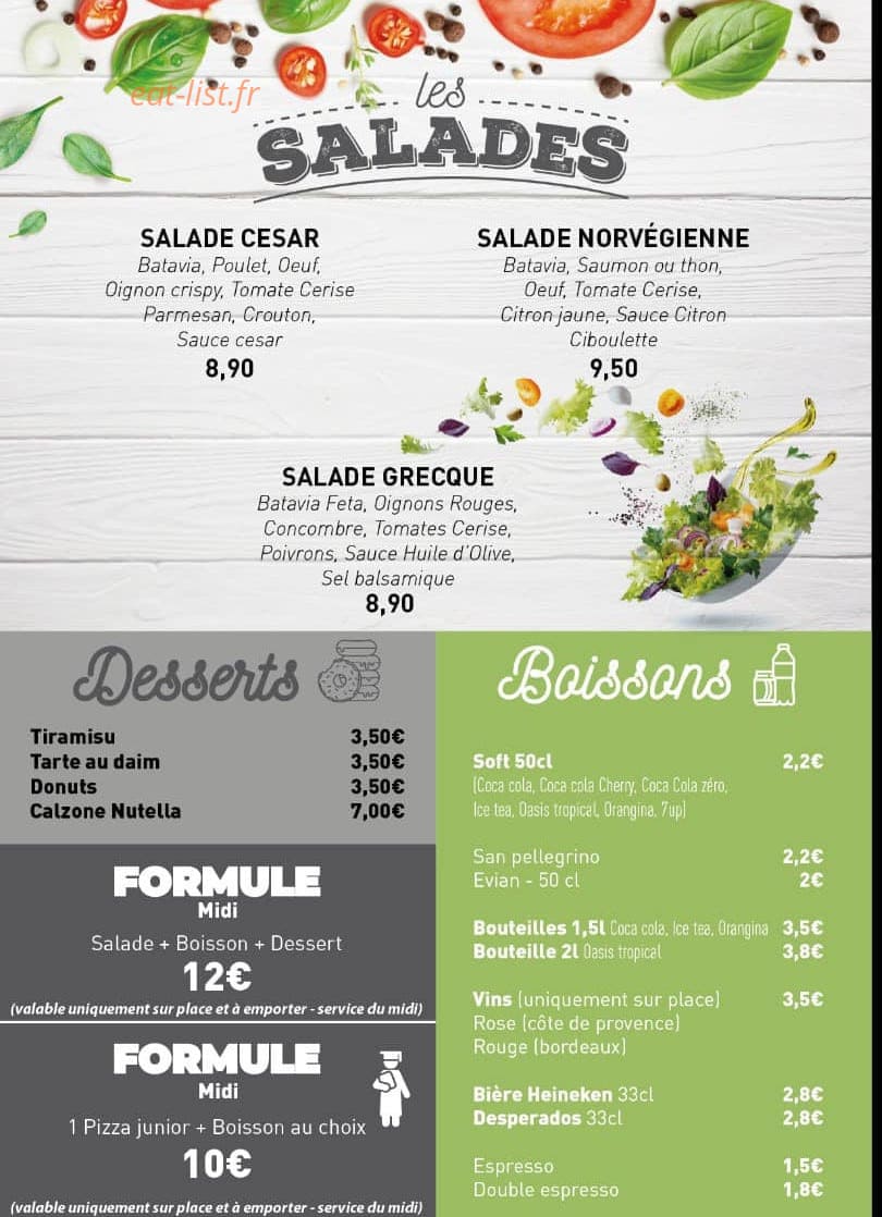 Four Du Chef — carte page 4