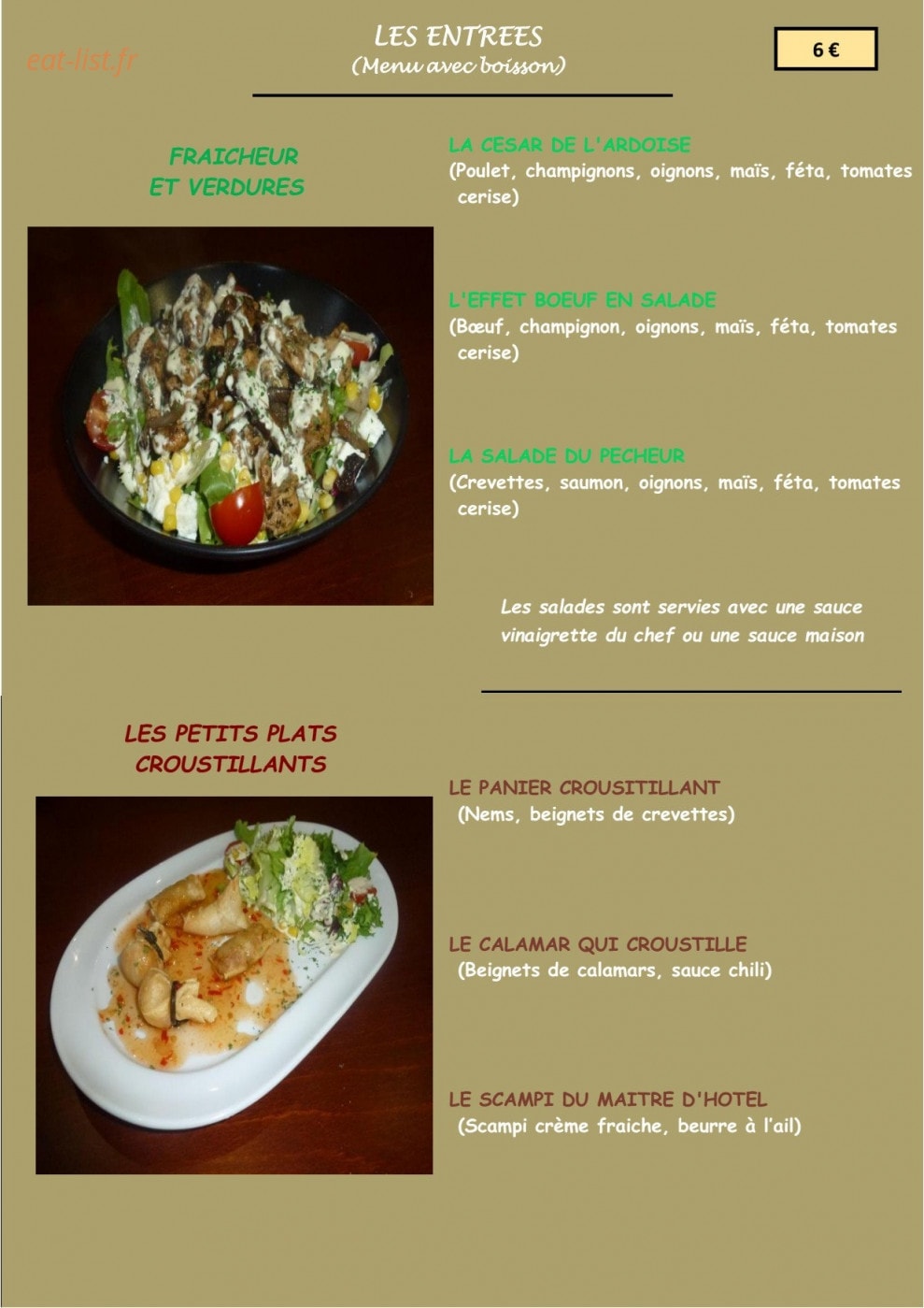 L'ardoise — carte page 2