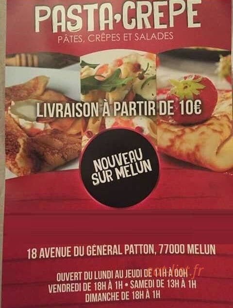 3H food — carte page 1