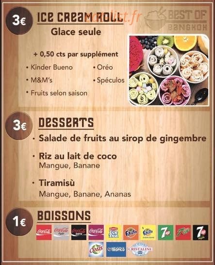 Best Of Bangkok — carte page 4