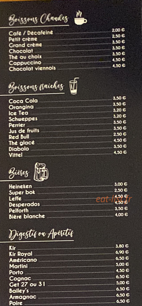 Chez Loulou — carte page 6