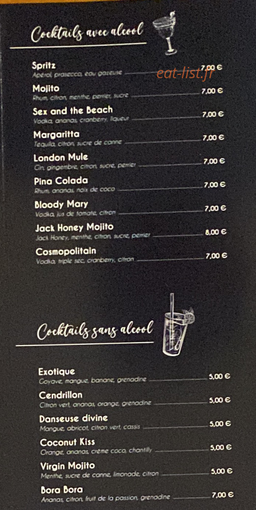 Chez Loulou — carte page 5