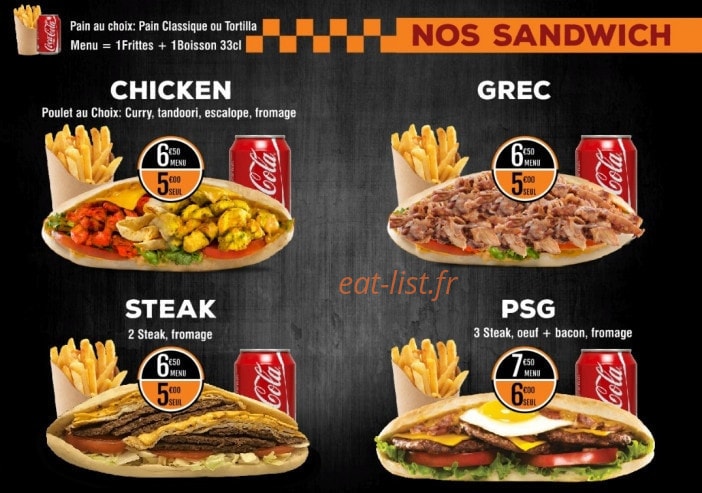 Chicken city plus — carte page 3