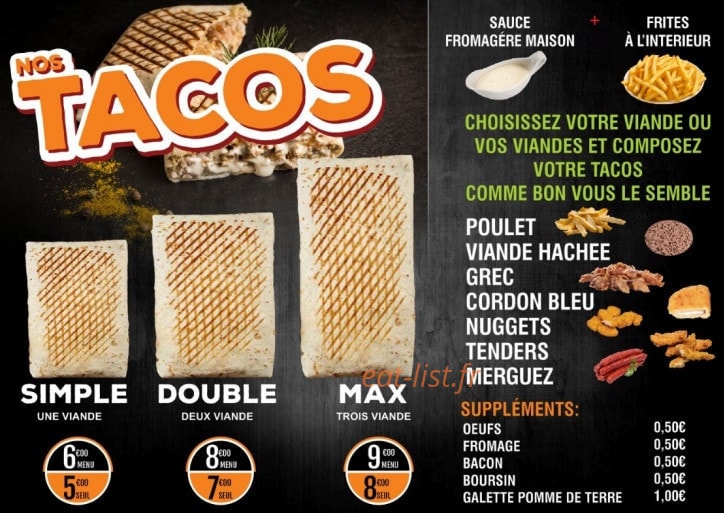 Chicken city plus — carte page 2