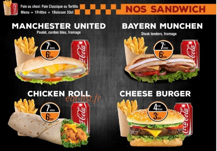 Chicken city plus — carte page 5