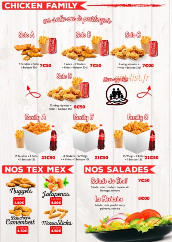 Family naan — carte page 3