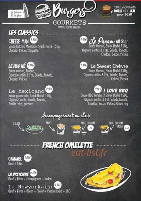 Frenchy Burger à Melun - menu et photos