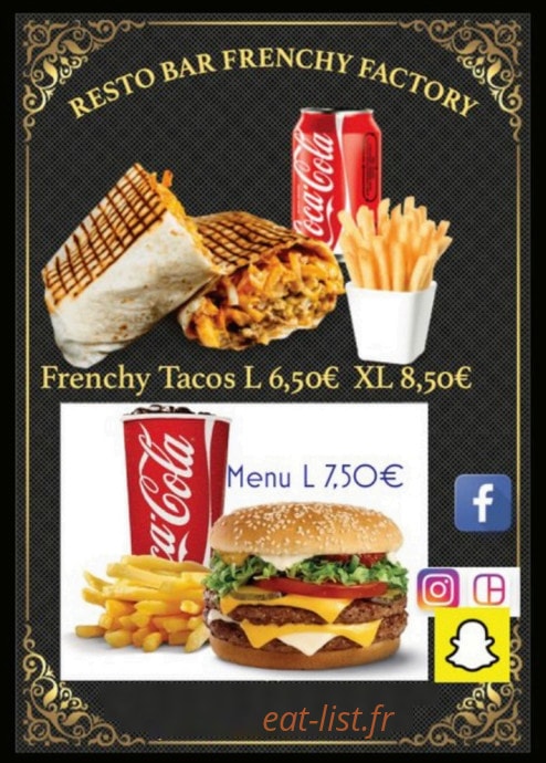 Frenchy Factory — carte page 2